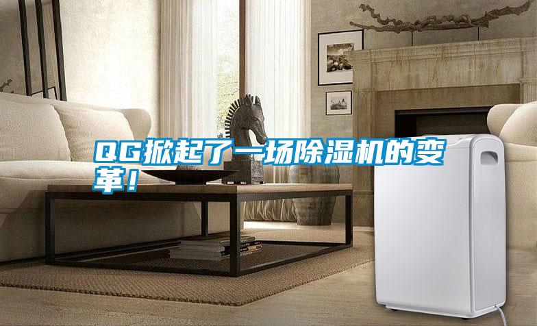 QG掀起了一場除濕機的變革!