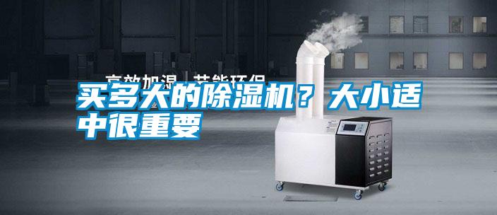 買多大的除濕機？大小適中很重要