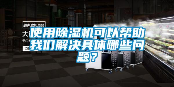 使用除濕機可以幫助我們解決具體哪些問題?