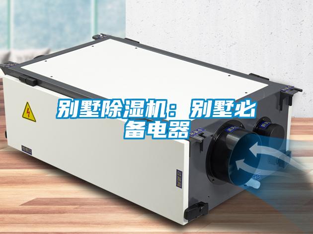 別墅除濕機:別墅必備電器