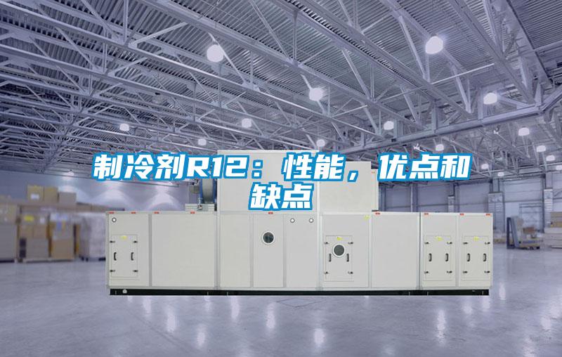 制冷劑R12：性能，優點和缺點