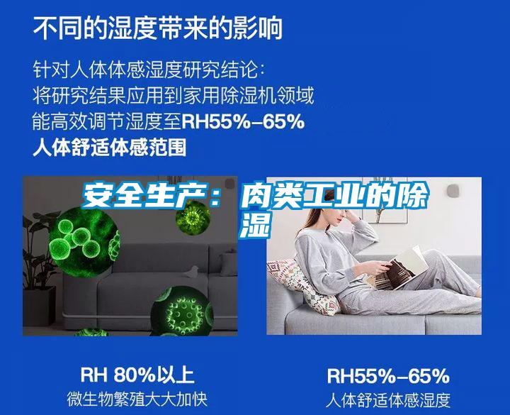 安全生產:肉類工業的除濕