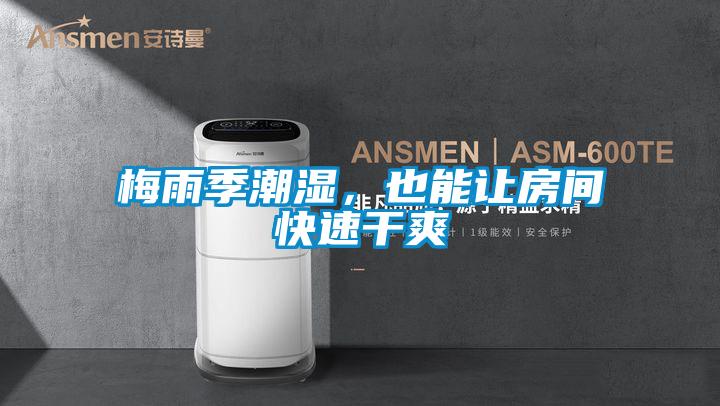 梅雨季潮濕,也能讓房間快速干爽