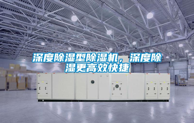 深度除濕型除濕機,深度除濕更高效快捷