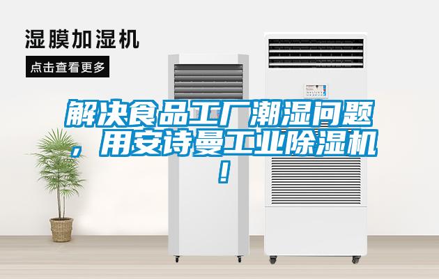 解決食品工廠潮濕問題,用安詩曼工業除濕機!