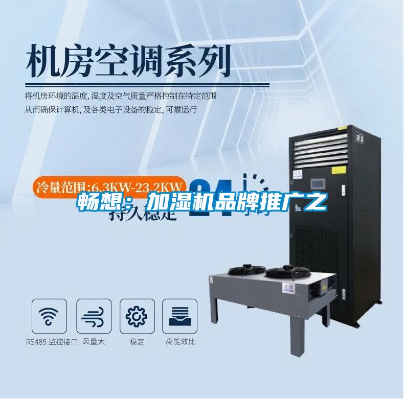 暢想:加濕機品牌推廣之