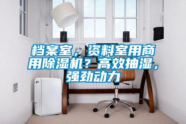 檔案室,資料室用商用除濕機?高效抽濕,強勁動力