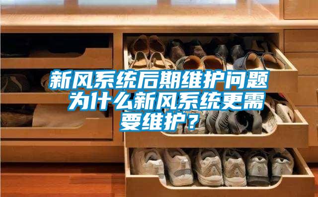 新風(fēng)系統(tǒng)后期維護(hù)問題 為什么新風(fēng)系統(tǒng)更需要維護(hù)?