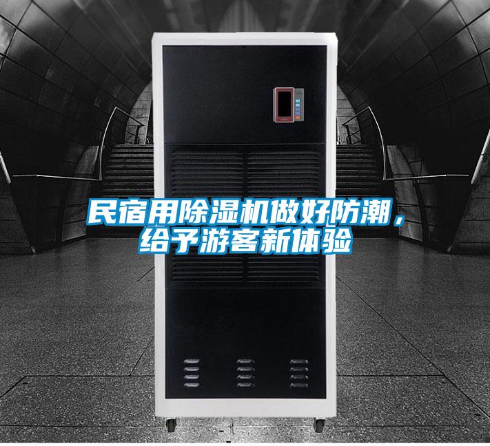 民宿用除濕機做好防潮，給予游客新體驗