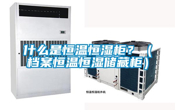 什么是恒溫恒濕柜？（檔案恒溫恒濕儲藏柜）