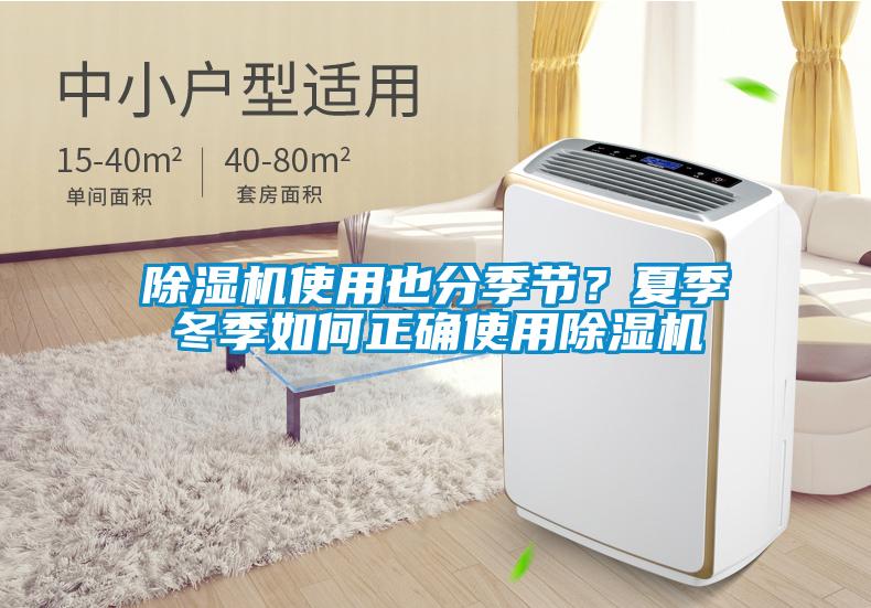 除濕機使用也分季節？夏季冬季如何正確使用除濕機