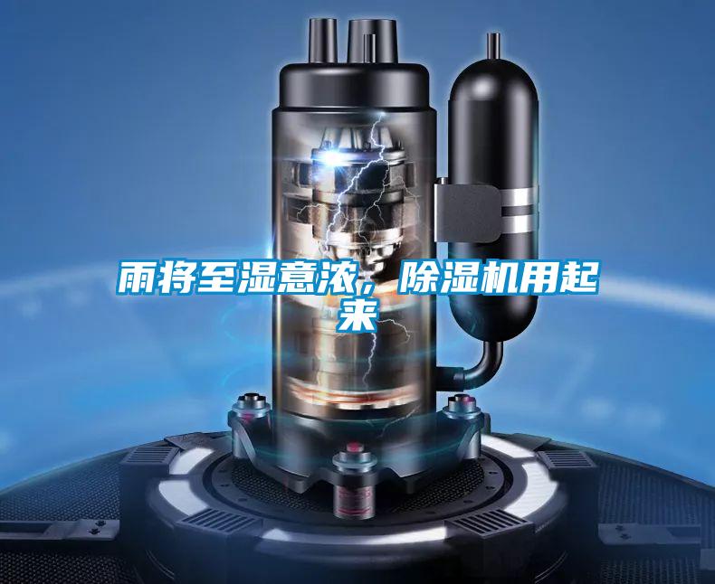 雨將至濕意濃,除濕機用起來