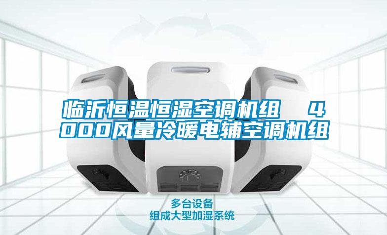 臨沂恒溫恒濕空調機組 4000風量冷暖電輔空調機組