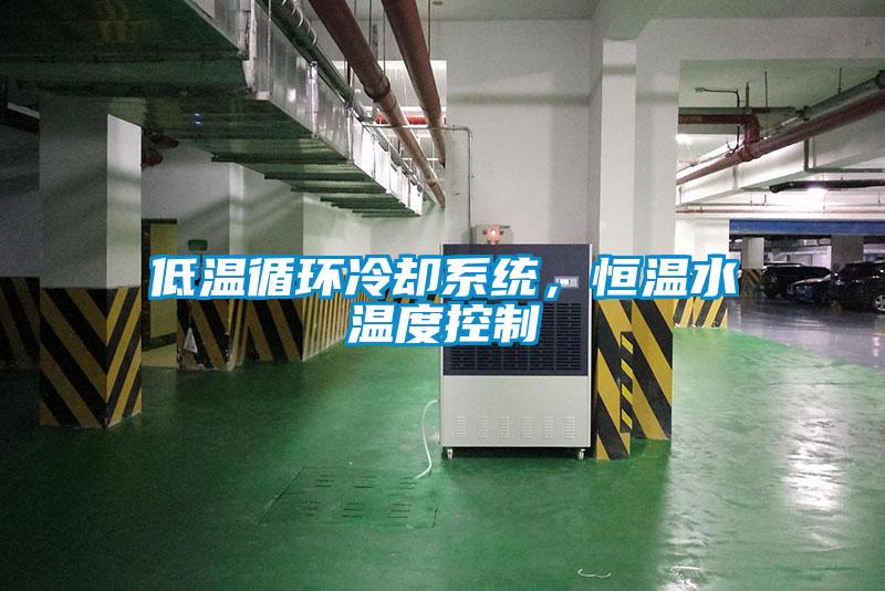 低溫循環冷卻系統,恒溫水溫度控制