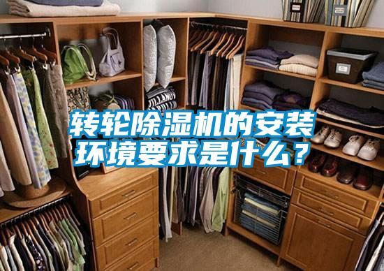轉輪除濕機的安裝環境要求是什么?