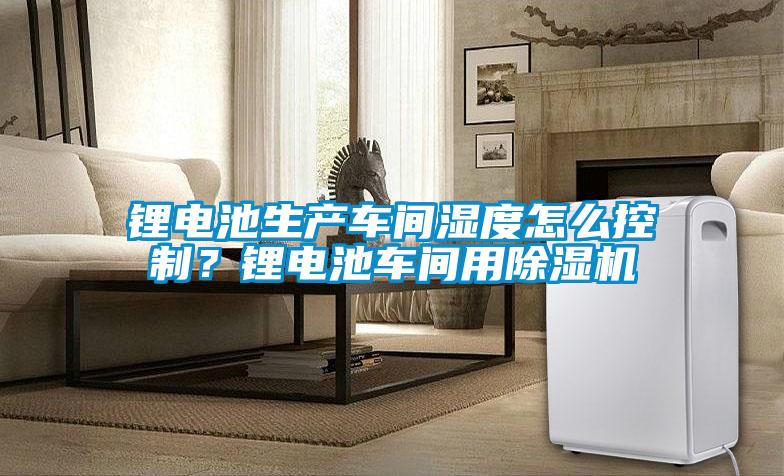 鋰電池生產車間濕度怎么控制?鋰電池車間用除濕機