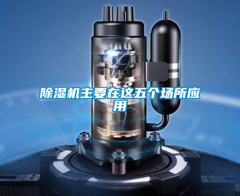 除濕機主要在這五個場所應用