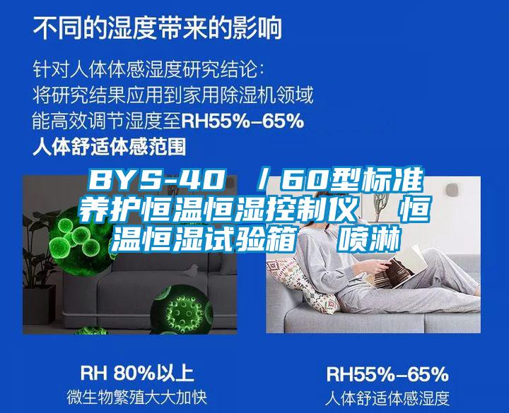 BYS-40 /60型標準養護恒溫恒濕控制儀 恒溫恒濕試驗箱 噴淋