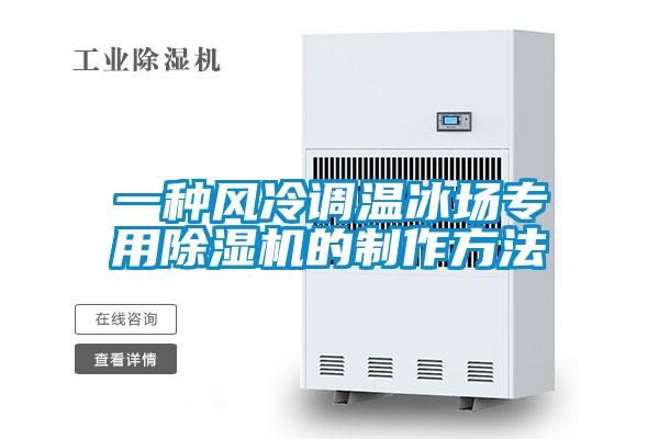 一種風冷調溫冰場專用除濕機的制作方法