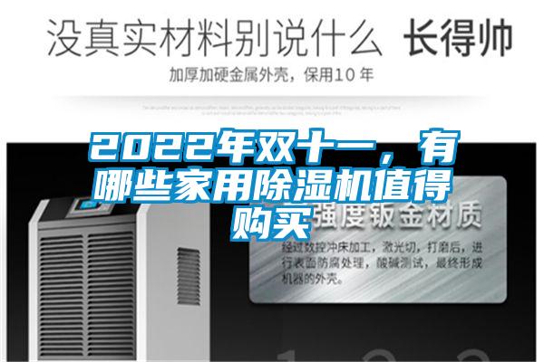 2022年雙十一,有哪些家用除濕機值得購買
