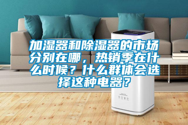 加濕器和除濕器的市場分別在哪,熱銷季在什么時候?什么群體會選擇這種電器?