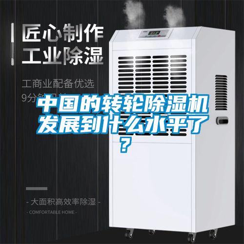 中國的轉輪除濕機發展到什么水平了?
