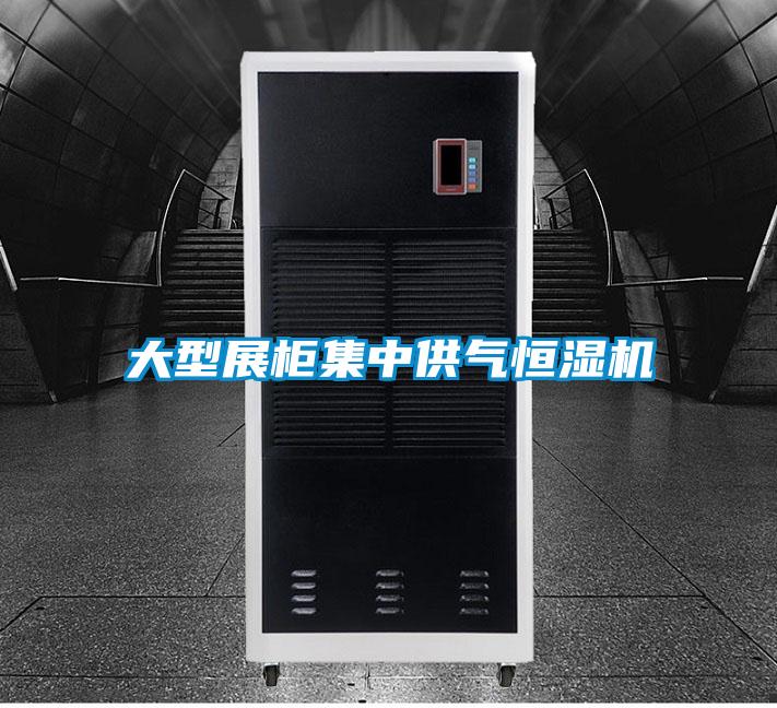 大型展柜集中供氣恒濕機