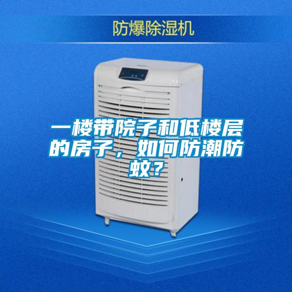 一樓帶院子和低樓層的房子,如何防潮防蚊?