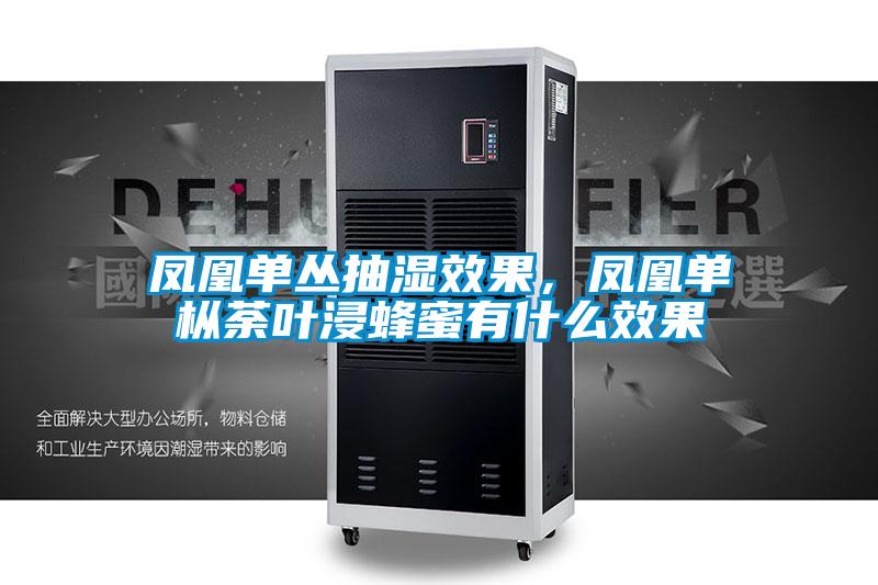 鳳凰單叢抽濕效果,鳳凰單樅荼葉浸蜂蜜有什么效果