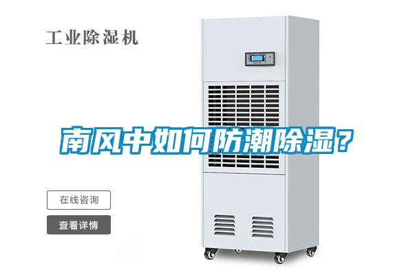 南風中如何防潮除濕？
