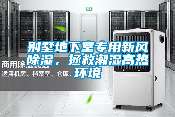 別墅地下室專用新風(fēng)除濕,拯救潮濕高熱環(huán)境