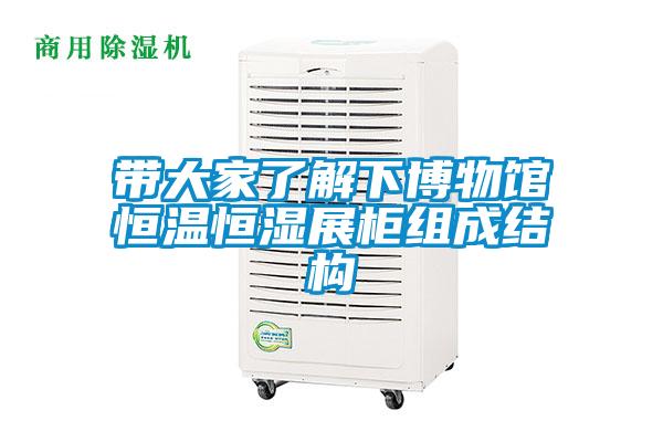 帶大家了解下博物館恒溫恒濕展柜組成結構