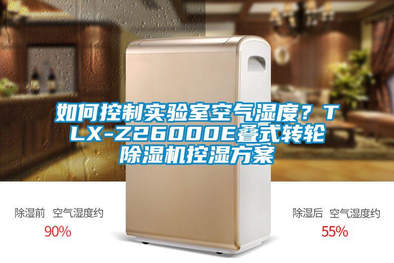 如何控制實驗室空氣濕度?TLX-Z26000E疊式轉輪除濕機控濕方案