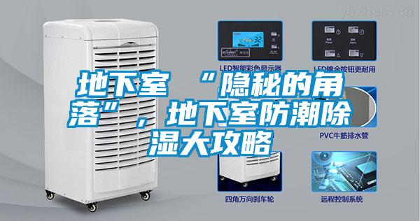 地下室≠“隱秘的角落”,地下室防潮除濕大攻略
