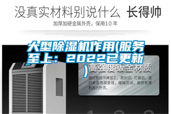 大型除濕機作用(服務至上:2022已更新)
