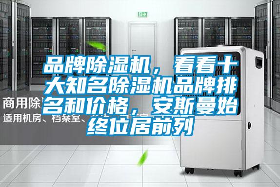 品牌除濕機,看看十大知名除濕機品牌排名和價格,安斯曼始終位居前列