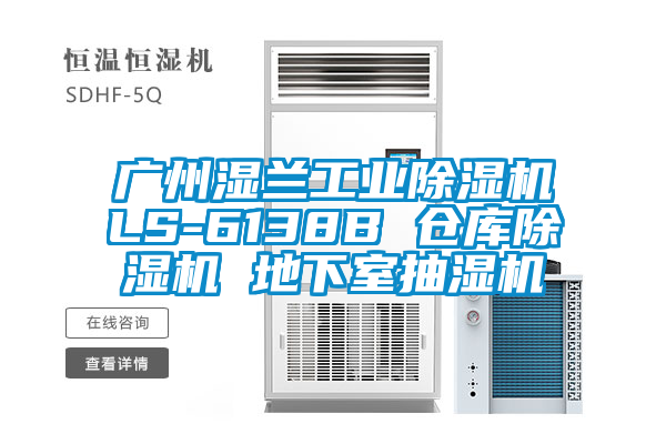 廣州濕蘭工業除濕機LS-6138B 倉庫除濕機 地下室抽濕機