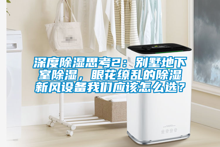 深度除濕思考2:別墅地下室除濕,眼花繚亂的除濕新風設備我們應該怎么選?