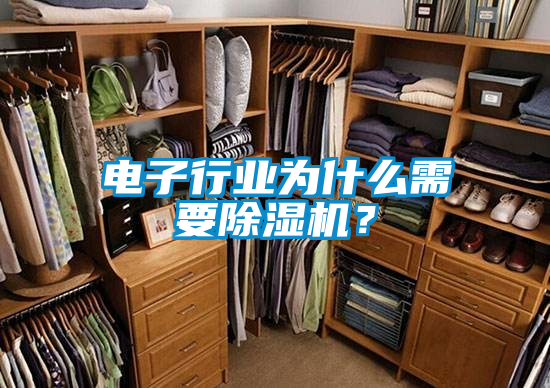 電子行業為什么需要除濕機？