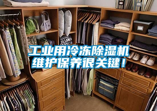 工業用冷凍除濕機維護保養很關鍵!