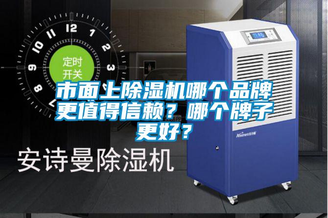 市面上除濕機哪個品牌更值得信賴？哪個牌子更好？