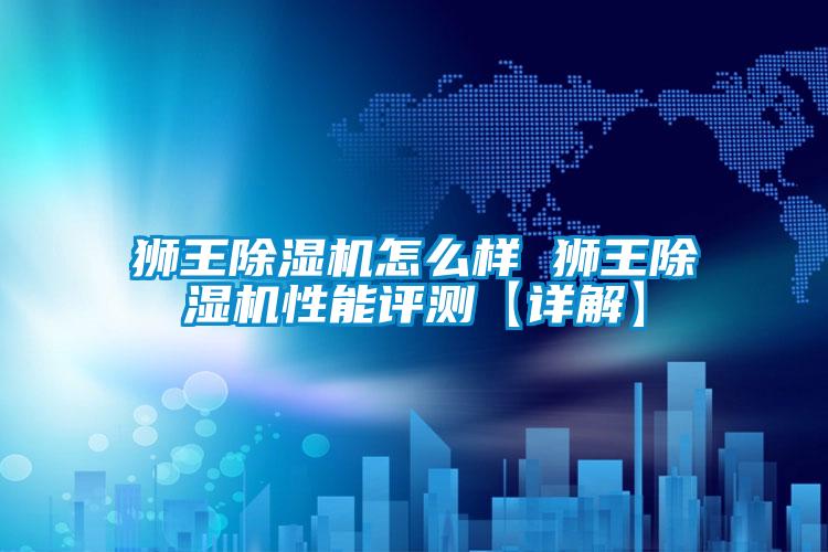 獅王除濕機(jī)怎么樣 獅王除濕機(jī)性能評測【詳解】