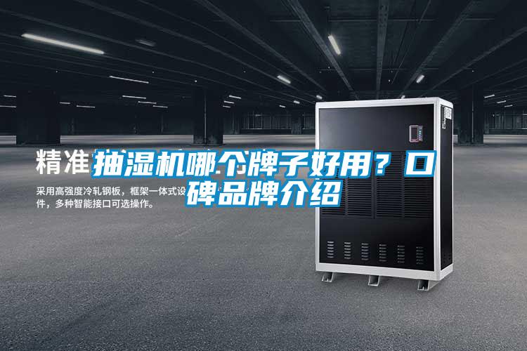 抽濕機哪個牌子好用?口碑品牌介紹