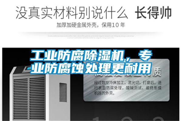 工業防腐除濕機,專業防腐蝕處理更耐用