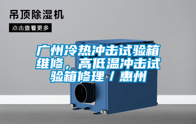 廣州冷熱沖擊試驗箱維修,高低溫沖擊試驗箱修理/惠州