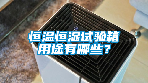 恒溫恒濕試驗箱用途有哪些?