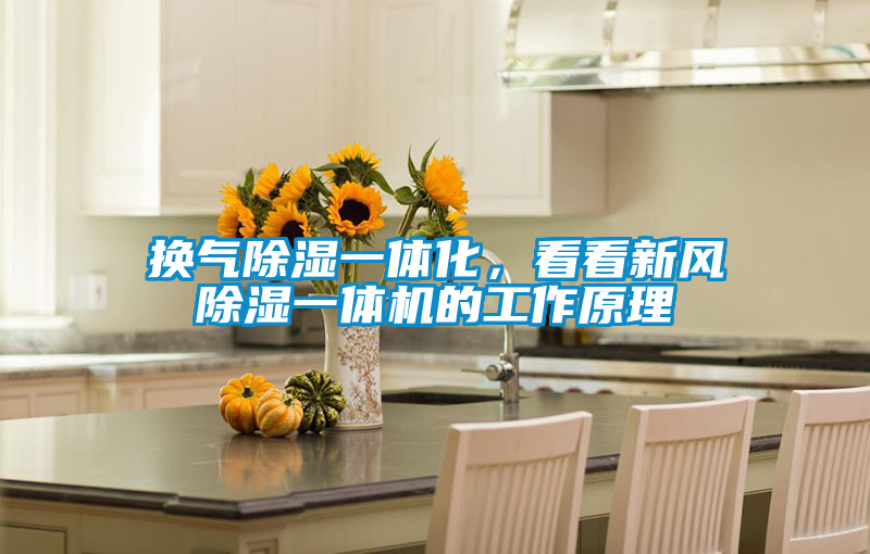 換氣除濕一體化，看看新風(fēng)除濕一體機(jī)的工作原理