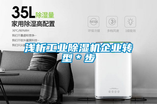 淺析工業除濕機企業轉型*步