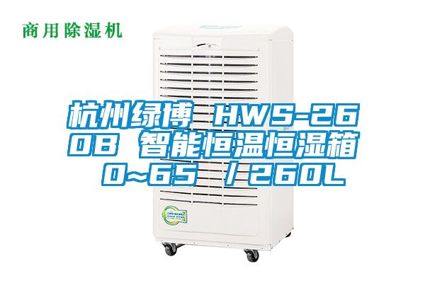 杭州綠博 HWS-260B 智能恒溫恒濕箱 0~65℃/260L