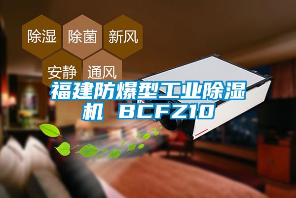 福建防爆型工業除濕機 BCFZ10